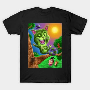 Crazy Cat T-Shirt